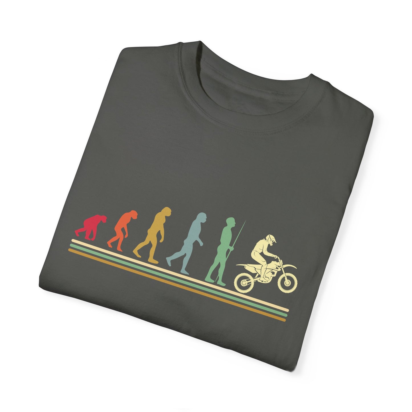 Ape to Dirt Biker Evolution T-Shirt