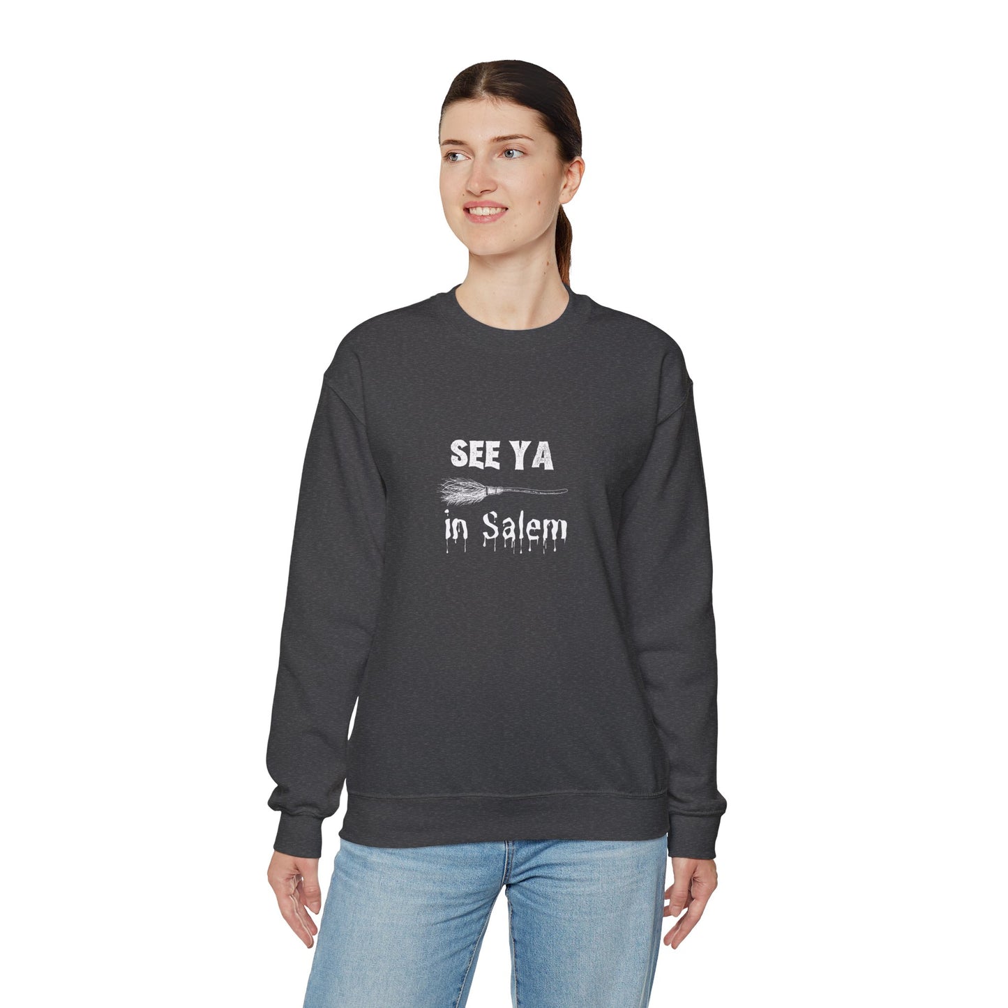 See Ya in Salem Halloween Unisex Crewneck Sweatshirt