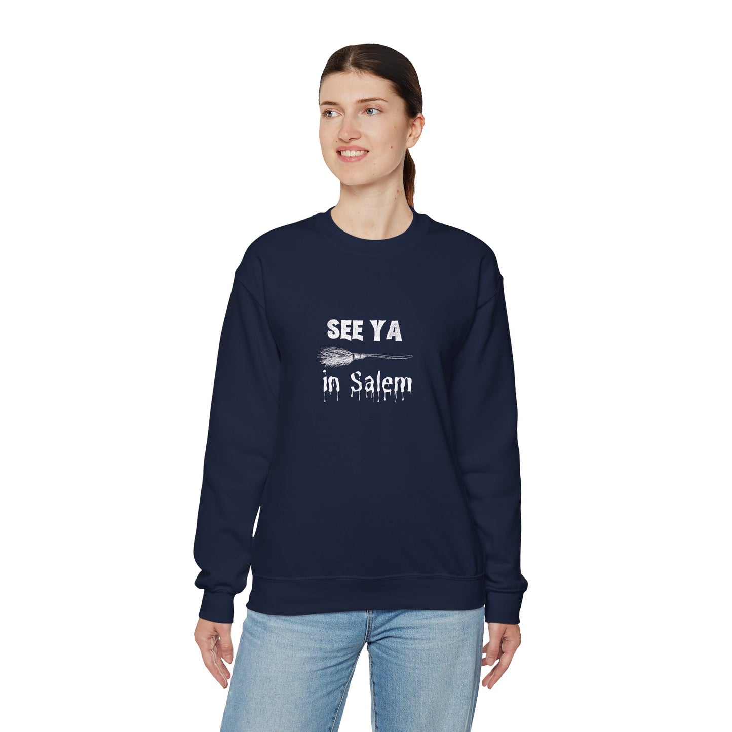 See Ya in Salem Halloween Unisex Crewneck Sweatshirt