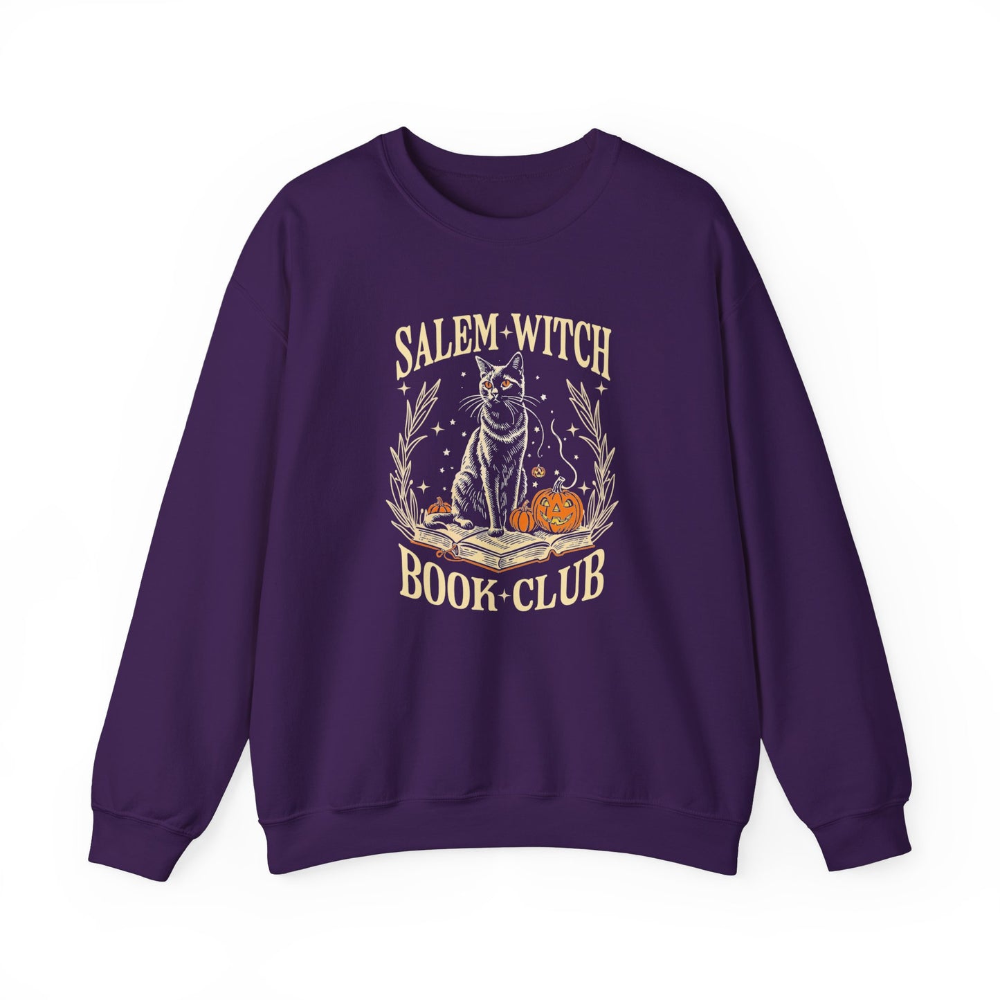 Salem Witch Book Club Halloween Unisex Crewneck Sweatshirt