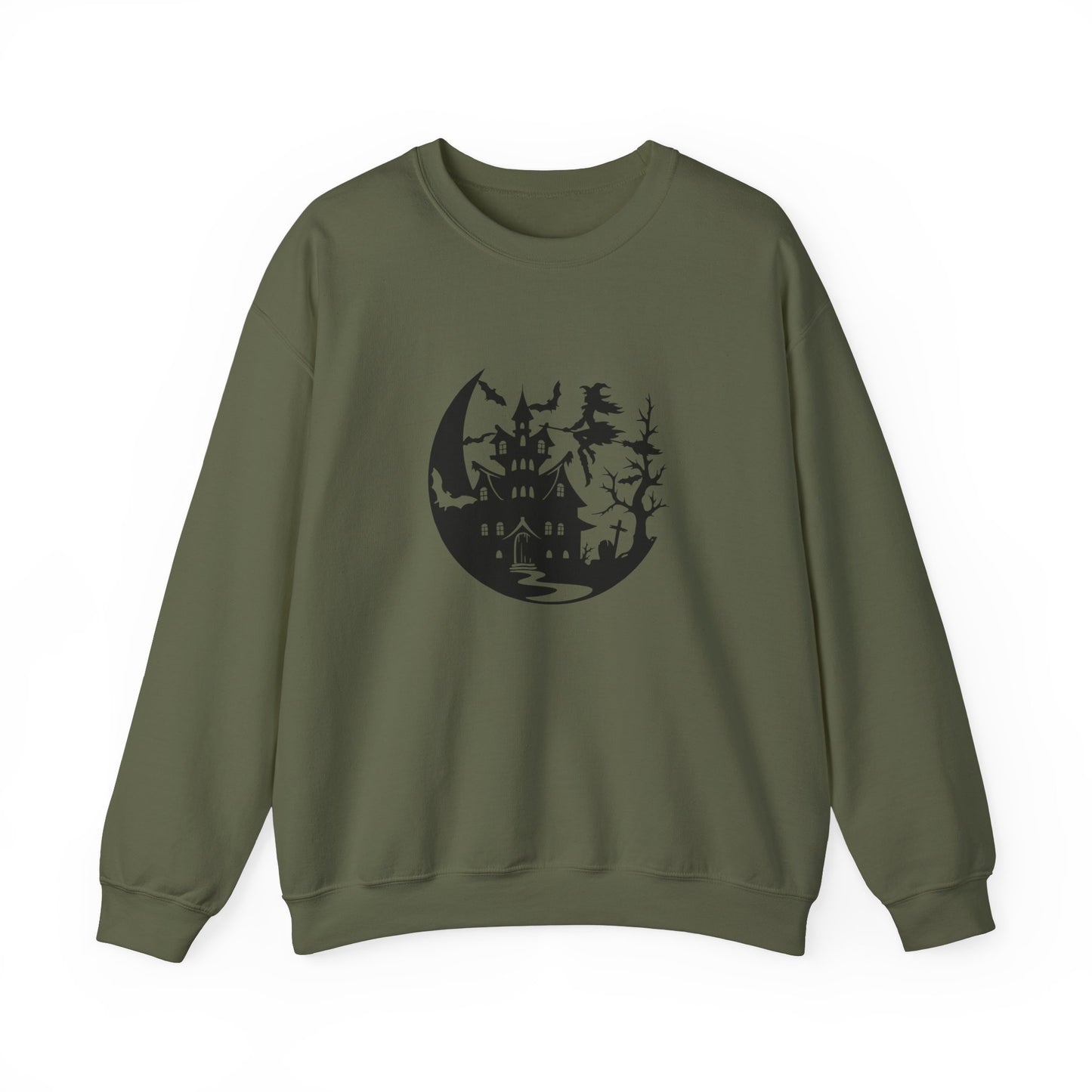 Spooky Halloween Unisex Crewneck Sweatshirt