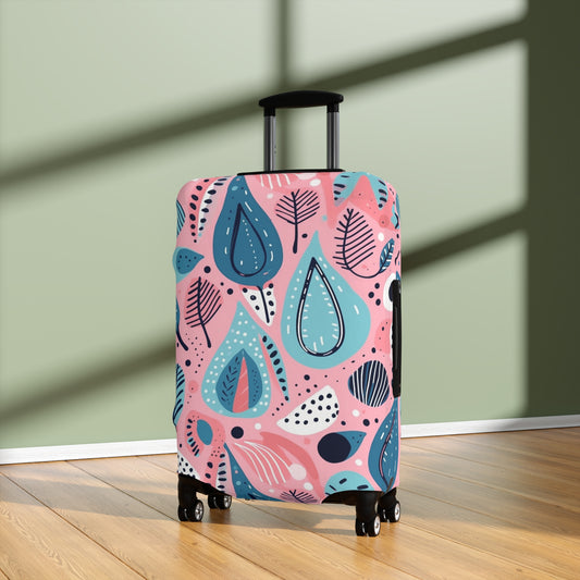 Boho Pink Luggage Cover