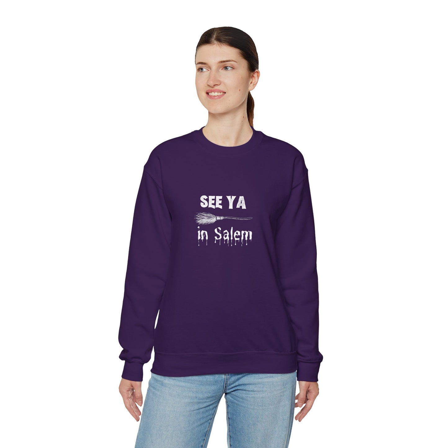 See Ya in Salem Halloween Unisex Crewneck Sweatshirt