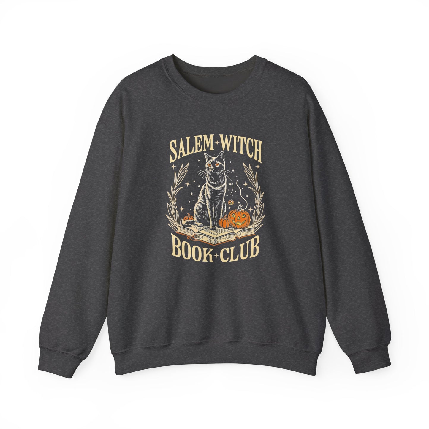 Salem Witch Book Club Halloween Unisex Crewneck Sweatshirt