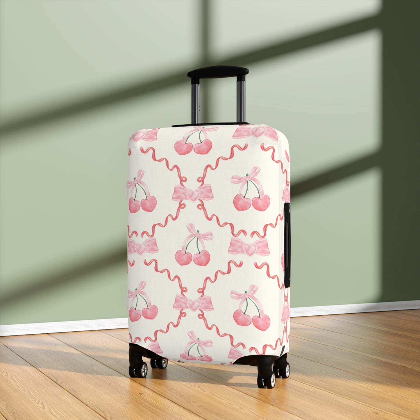 Coquette Cherry Luggage Cover