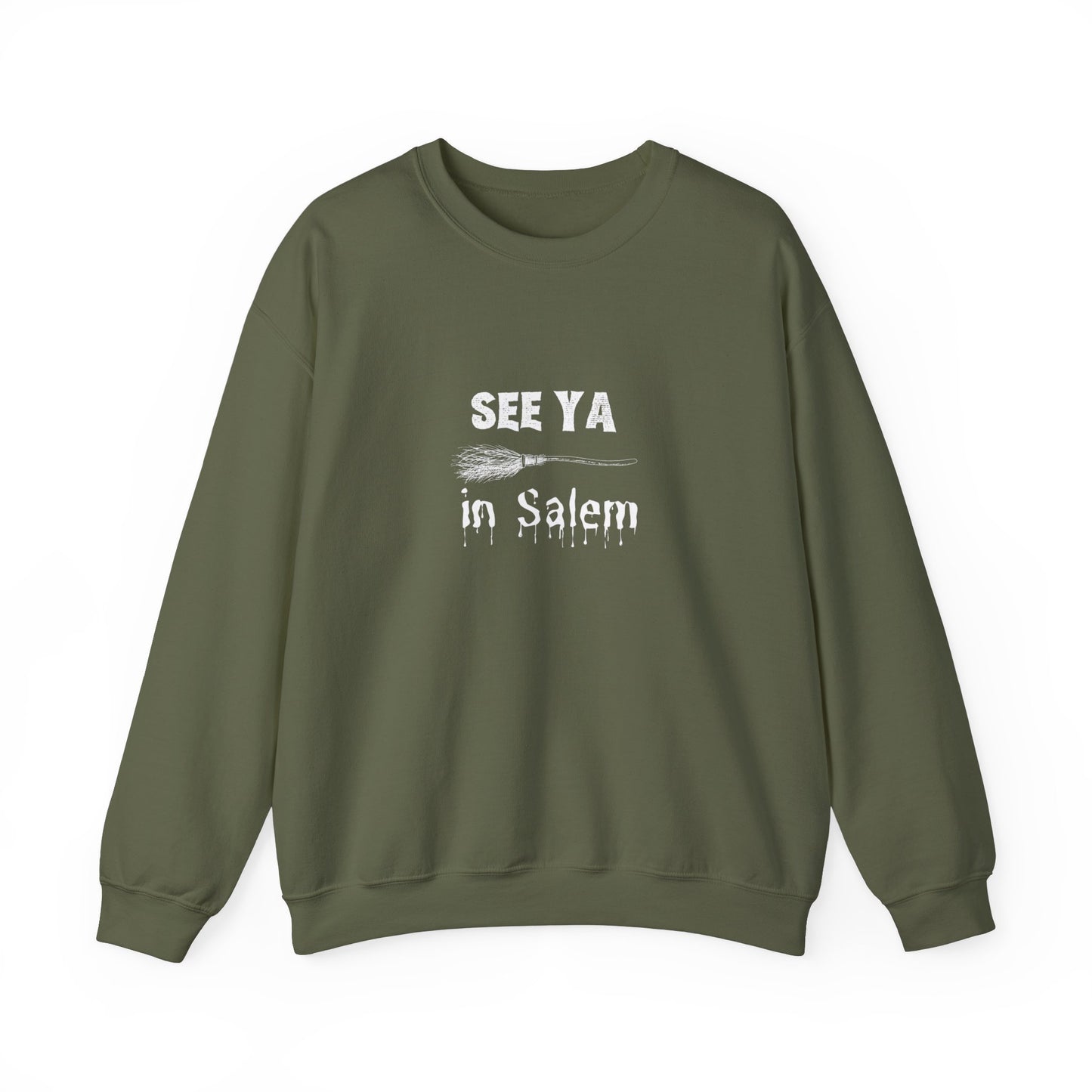 See Ya in Salem Halloween Unisex Crewneck Sweatshirt