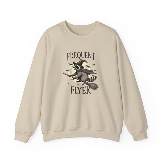 Raccoon Halloween Unisex Crewneck Sweatshirt