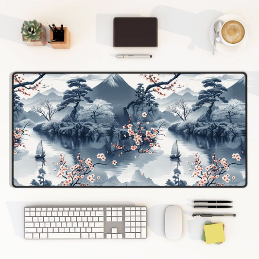 Hokusai Japanese Computer Desk Mat